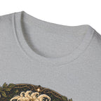 Guardian of the Hidden Grove Polish Chicken T-Shirt — Enchanted Forest Flock Tee
