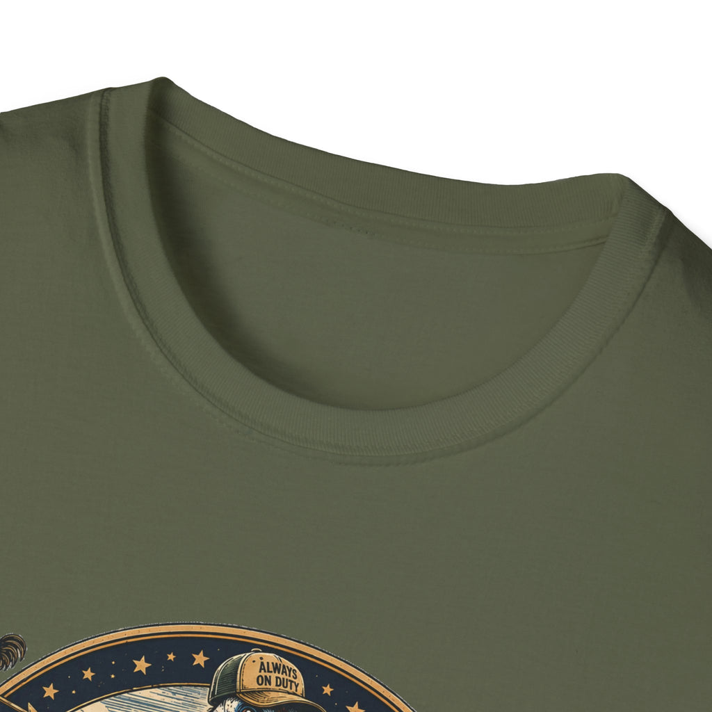 Guinea Fowl Neighborhood Watch T-Shirt — Watching The Coop So You Don't Have To Tee