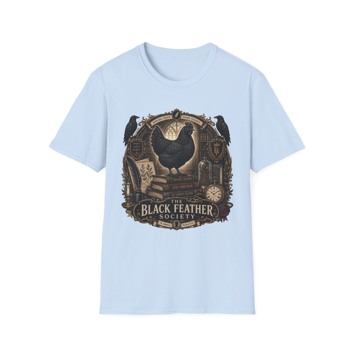 The Black Feather Society Ayam Cemani T-shirt, photo 2