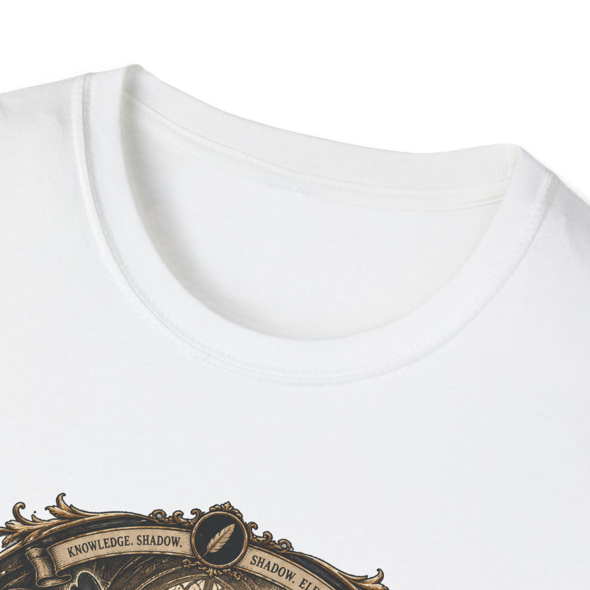 The Black Feather Society Ayam Cemani T-Shirt — Vintage Emblem Rooster Tee