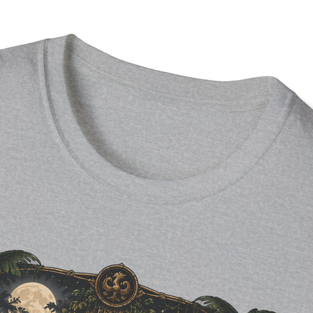 Keeper of Secrets Ayam Cemani T-Shirt — Jungle Temple Rooster Graphic Tee