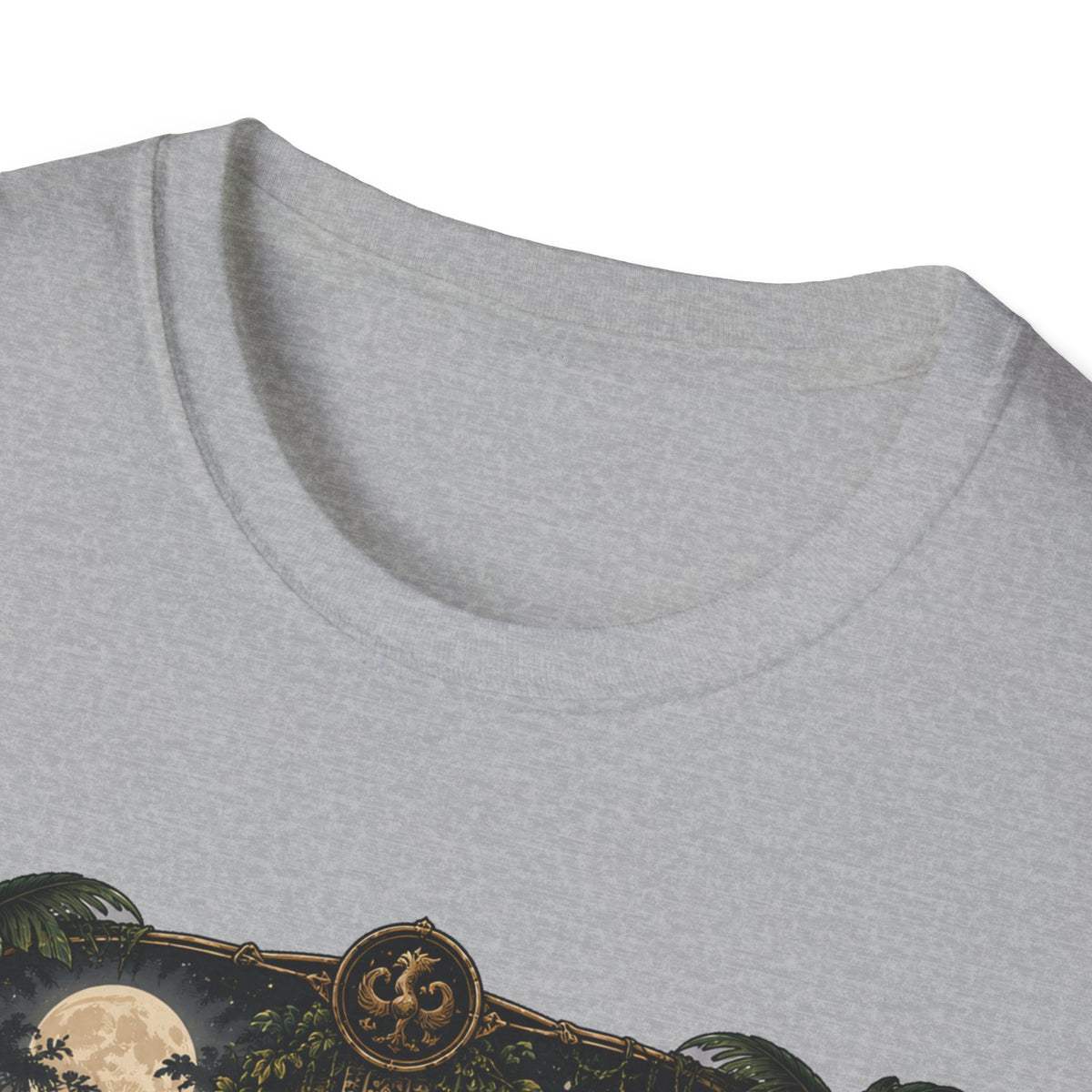 Keeper of Secrets Ayam Cemani T-Shirt — Jungle Temple Rooster Graphic Tee