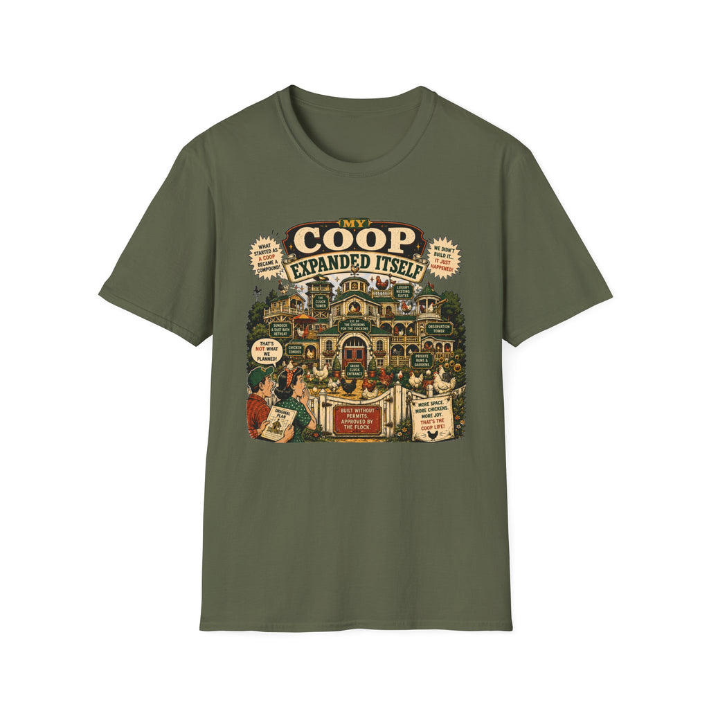 My Coop Expanded Itself T-shirt, photo 6