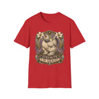 Strength in Grace Brahma Hen T-Shirt — Botanical Rooster Art Tee