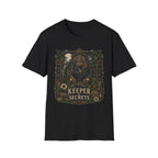 Keeper of Secrets Ayam Cemani T-Shirt — Jungle Temple Rooster Graphic Tee