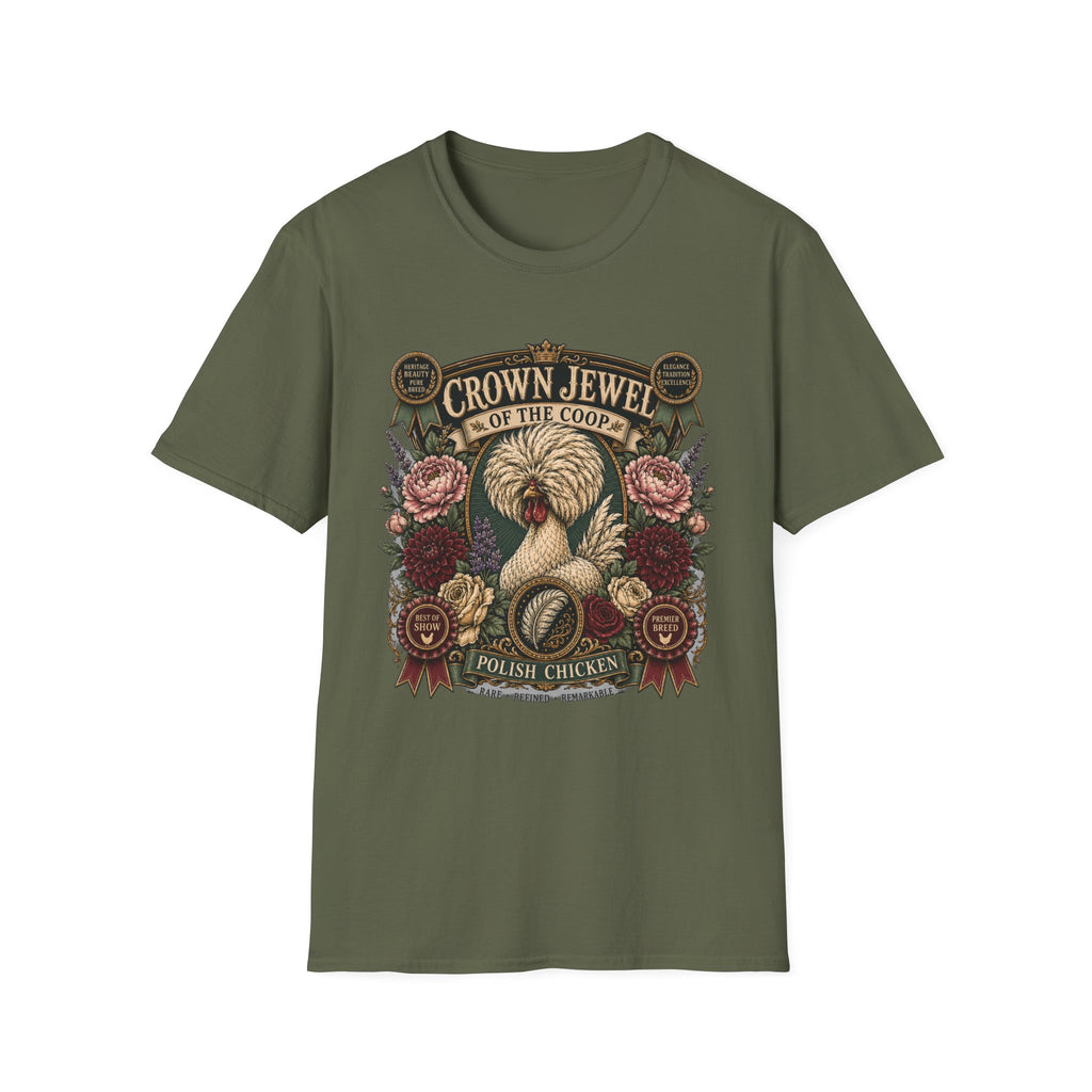 Crown Jewel of the Coop Polish Chicken T-shirt, photo 6