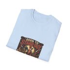 Less Feathers, More Attitude T-Shirt — Naked Neck Rooster Tee