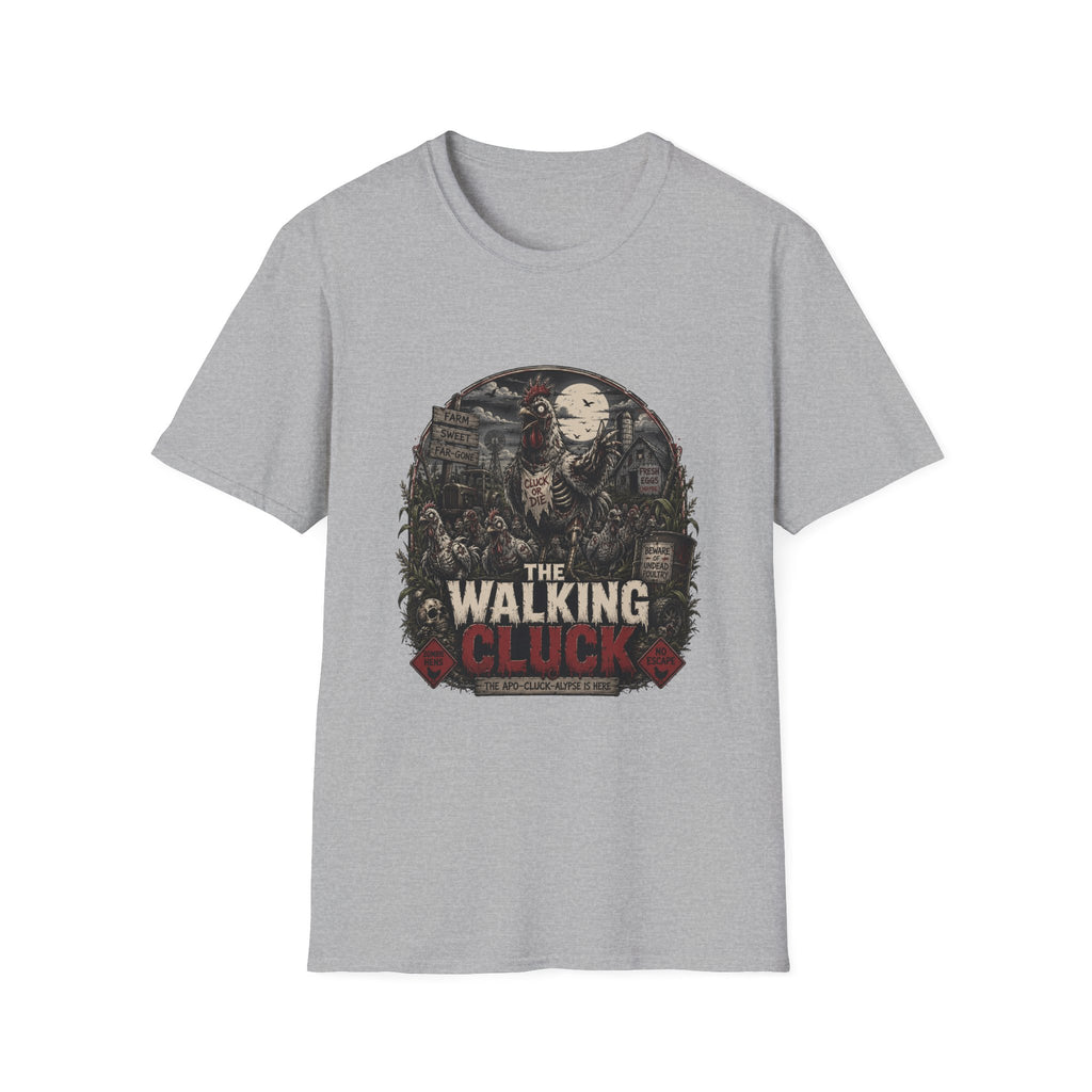 The Walking Cluck Zombie Chicken T-shirt, photo 3