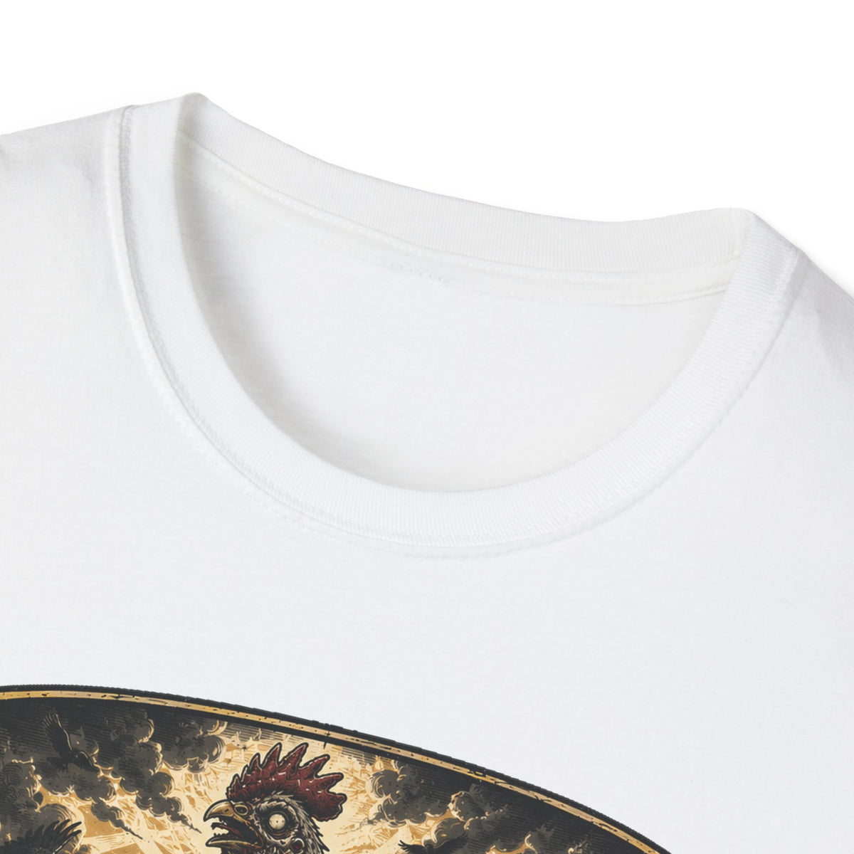 Protect the Last Egg T-Shirt — Undead Guardian Hen Zombie Chicken Tee