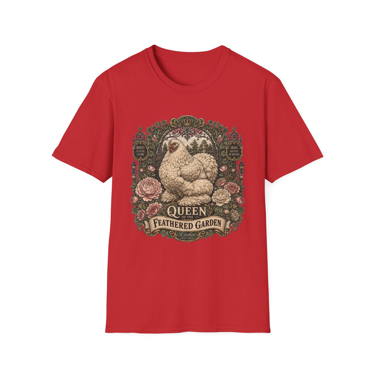 Queen of the Feathered Garden Cochin T-shirt, photo 3