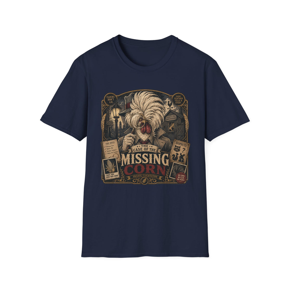 The Case of the Missing Corn Polish Chicken T-shirt, photo 7