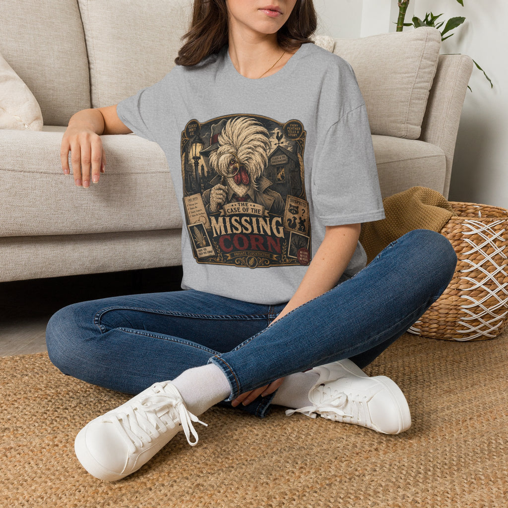 The Case of the Missing Corn Polish Chicken T-Shirt