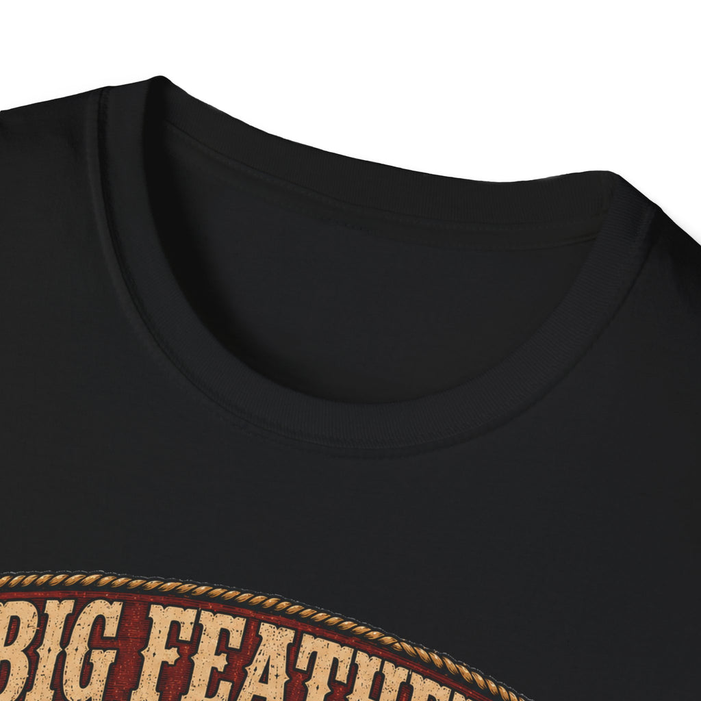 Big Feathers, Bigger Reputation Brahma T-Shirt — Bold Rooster Graphic Tee