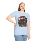 Crazy Turkey Lady Grunge Tee — Turkeys Before People