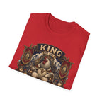 King of the Feathered Realm Brahma T-Shirt — Royal Rooster Crest Tee